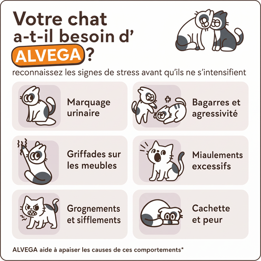 Alvega – Kit Diffuseur Apaisant pour Chat